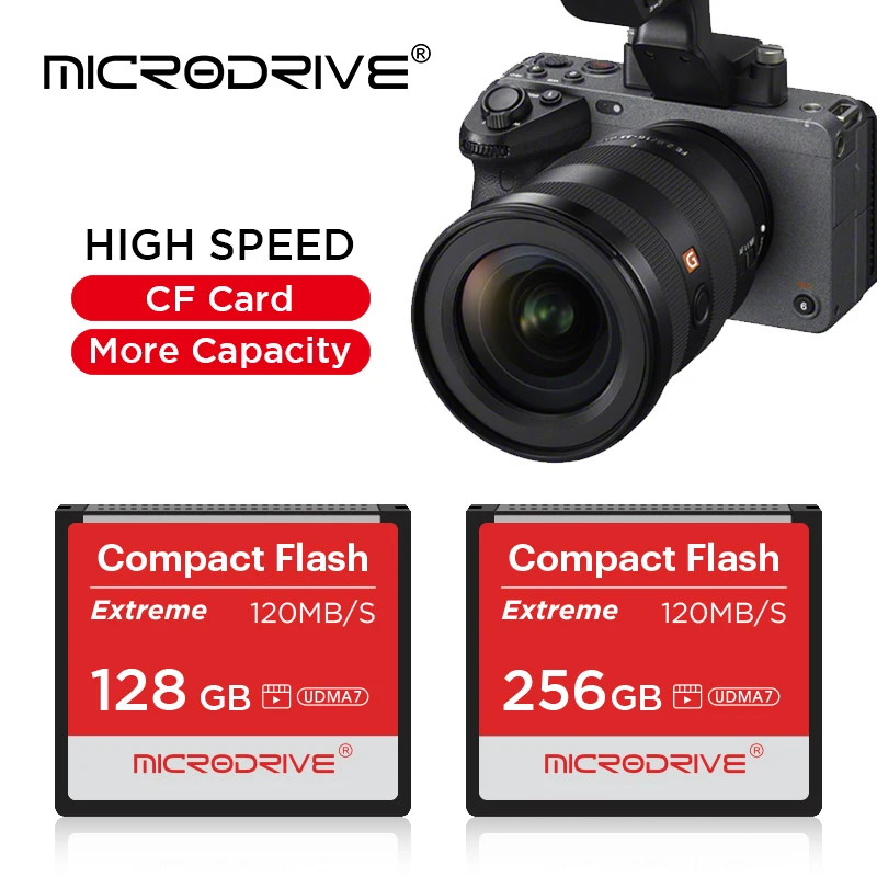 CF karta 256 GB 128 GB Compaktná flash karta 64 GB 32 GB CF karta 32/64/128/256GB CompactFlash Pamäťová karta CF Card pre fotoaparát