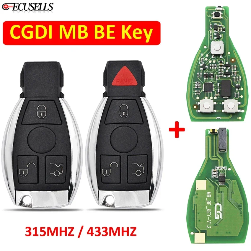 CGDI MB CG Be Kľúčom pre všetky FBS3 315MHz / 433MHz Práca s programátorom CGDI MB podporuje BGA s kľúcou škrupinou