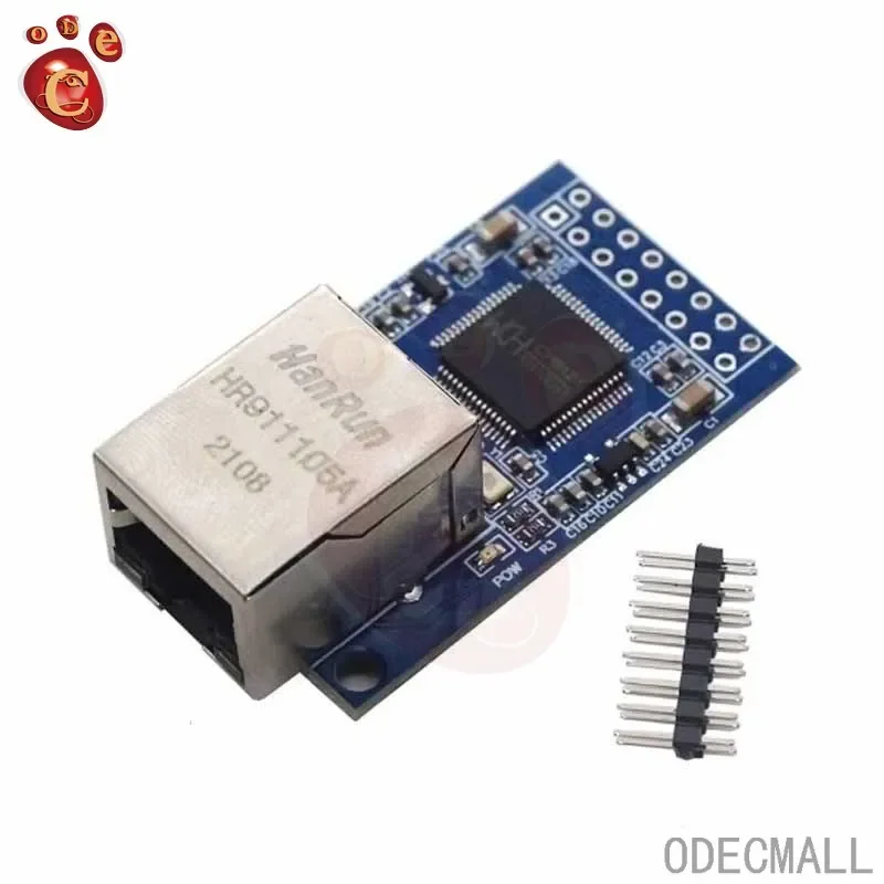 CH9121 UART Serial Port to Ethernet Network Modul TCP/IP 51/STM32 3,3V 5V TTL TTL Transmission MicroController Board
