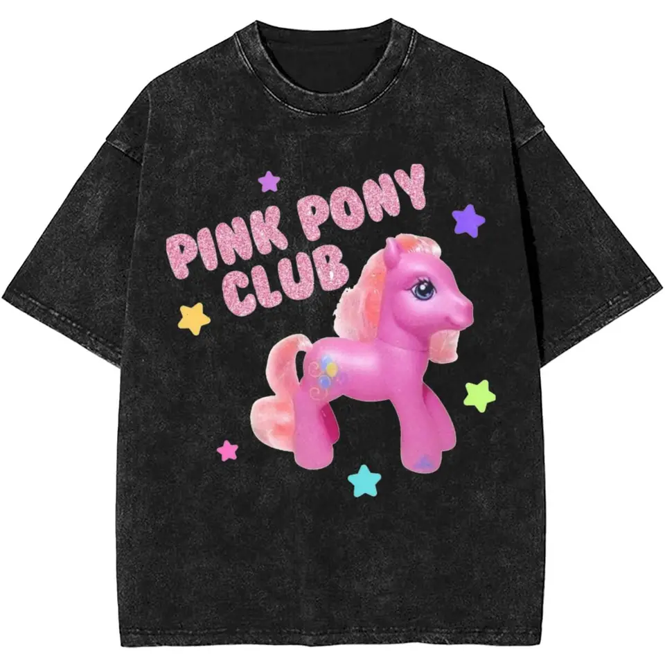 Chappell Roan Pink Pony Club Streetwear for Men Women Midwest Princess Tour Vintage Tričká Hiphop Streetwear