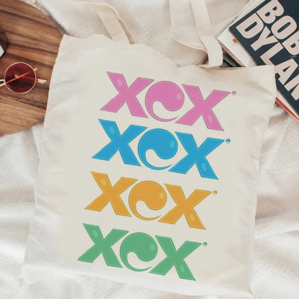 Charli xcx nákupná taška Jute Bag Canvas Shopper Bolsas de tela Bolso Bag Tote Sacola nakupovanie reťazec sacolas