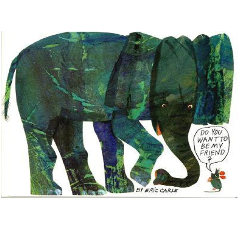 Chceš byť mojím priateľom? Autor: Eric Carle Educational English Picture Book Learning Card Story Book Book pre deti Detské darčeky
