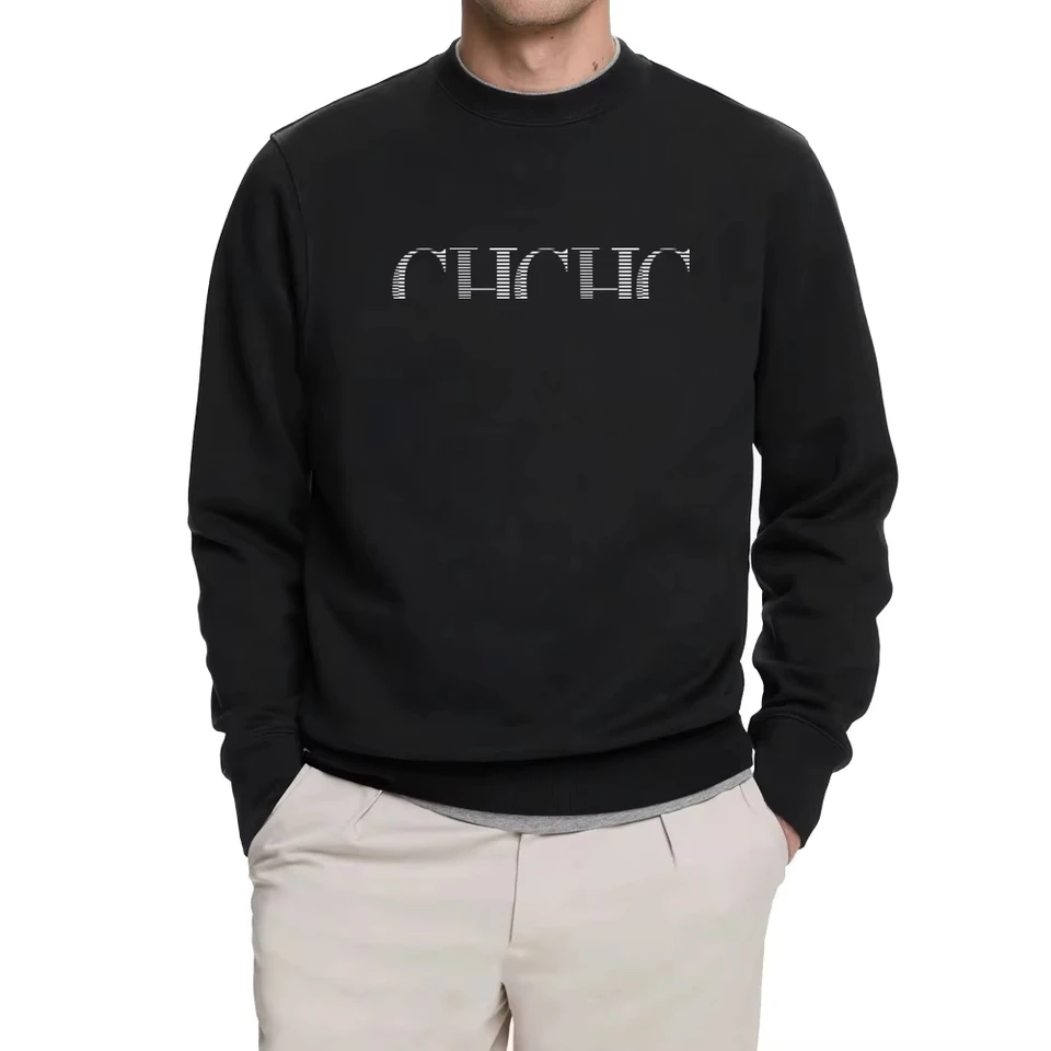 Chch nové príležitostné mikiny muži mikiny 2024 Pullover Streetwear Solid Hoodie Basic Crewneck Hoody Hoody