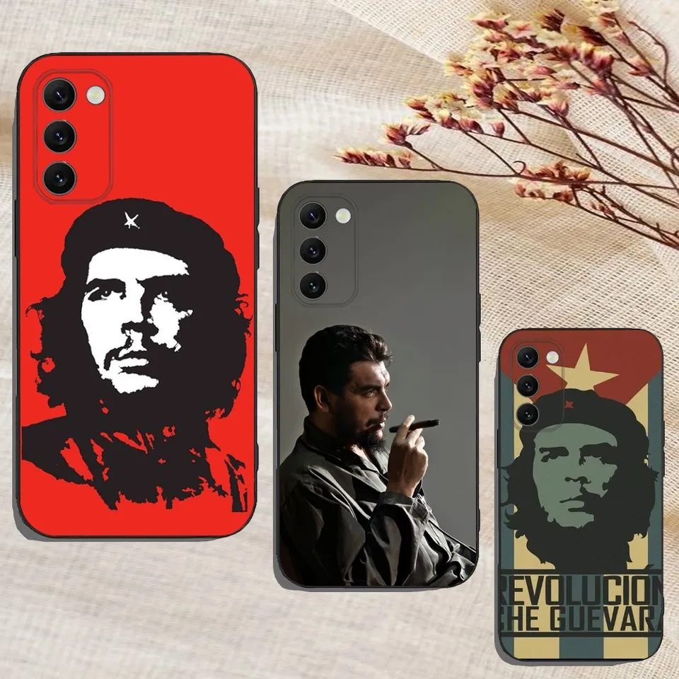 Che Guevara Revolution Pase Pase pre Samsung Galaxy A13, A21S, A22, A31, A32, A52, A53, A71, A80, A91 Soft Soft Black Cover