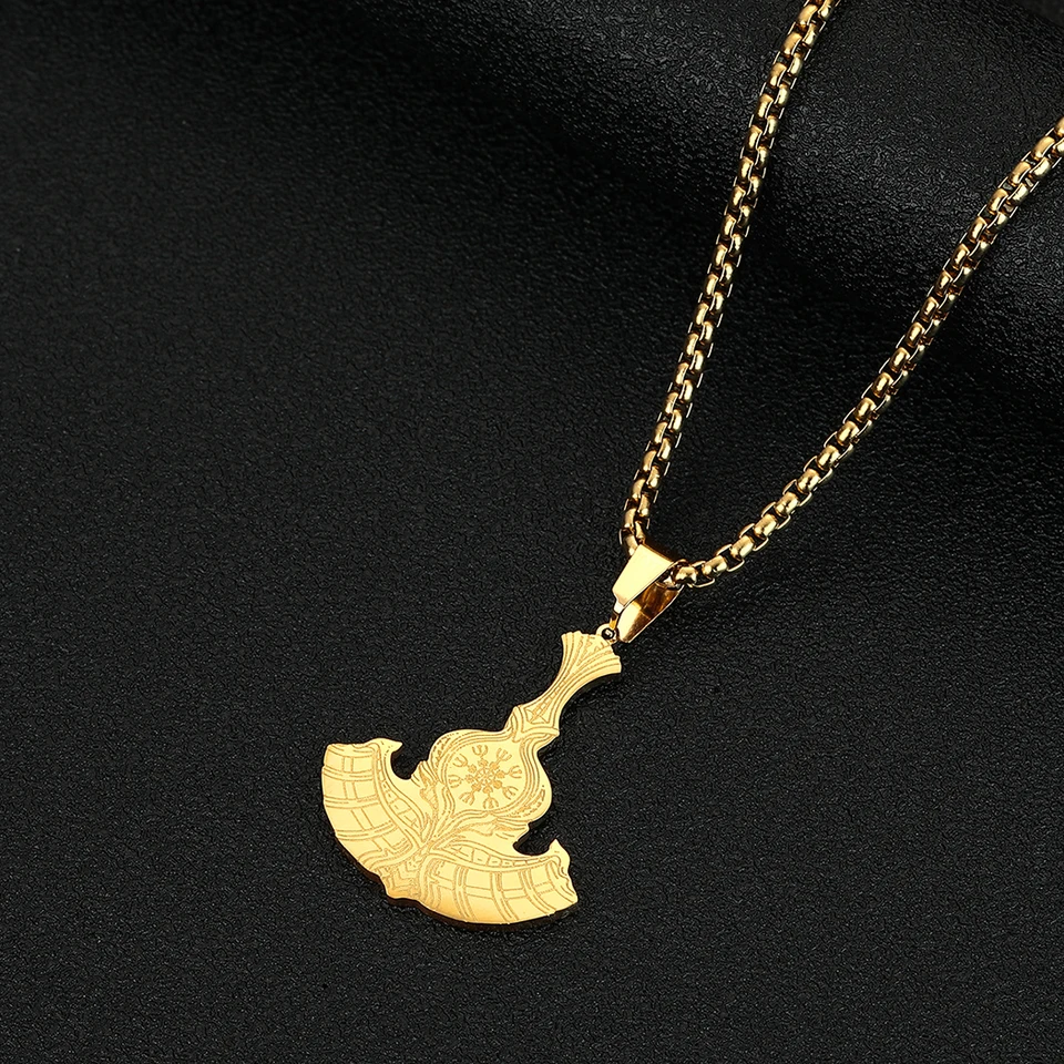 Chengxun Viking Thor Hammer Pendant náhrdelník pre mužov Zrezok