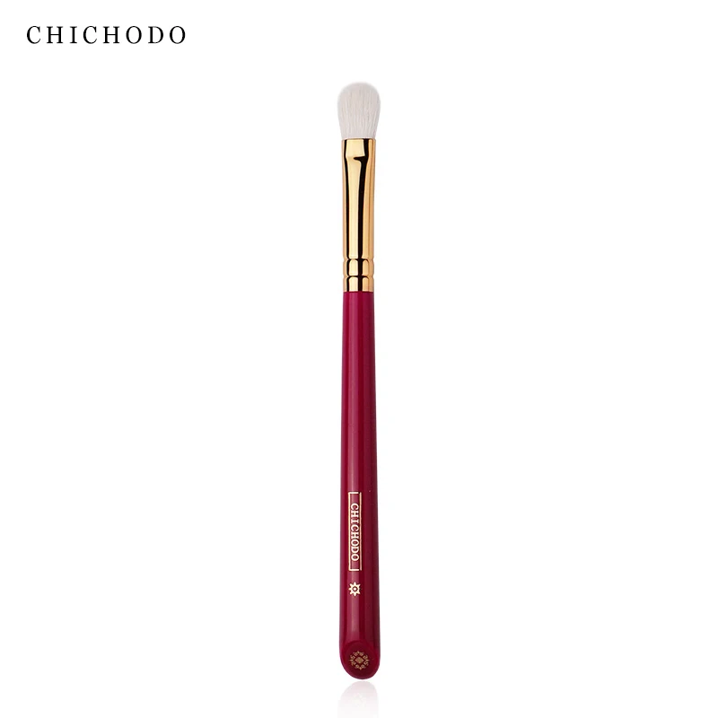 Chichodo Luxusný make -up kefka. Čité vlasy na očné tiene. Vysoká kvalita mäkkých prírodných zvieracích vlasov kefka -Rose Rose Series 018
