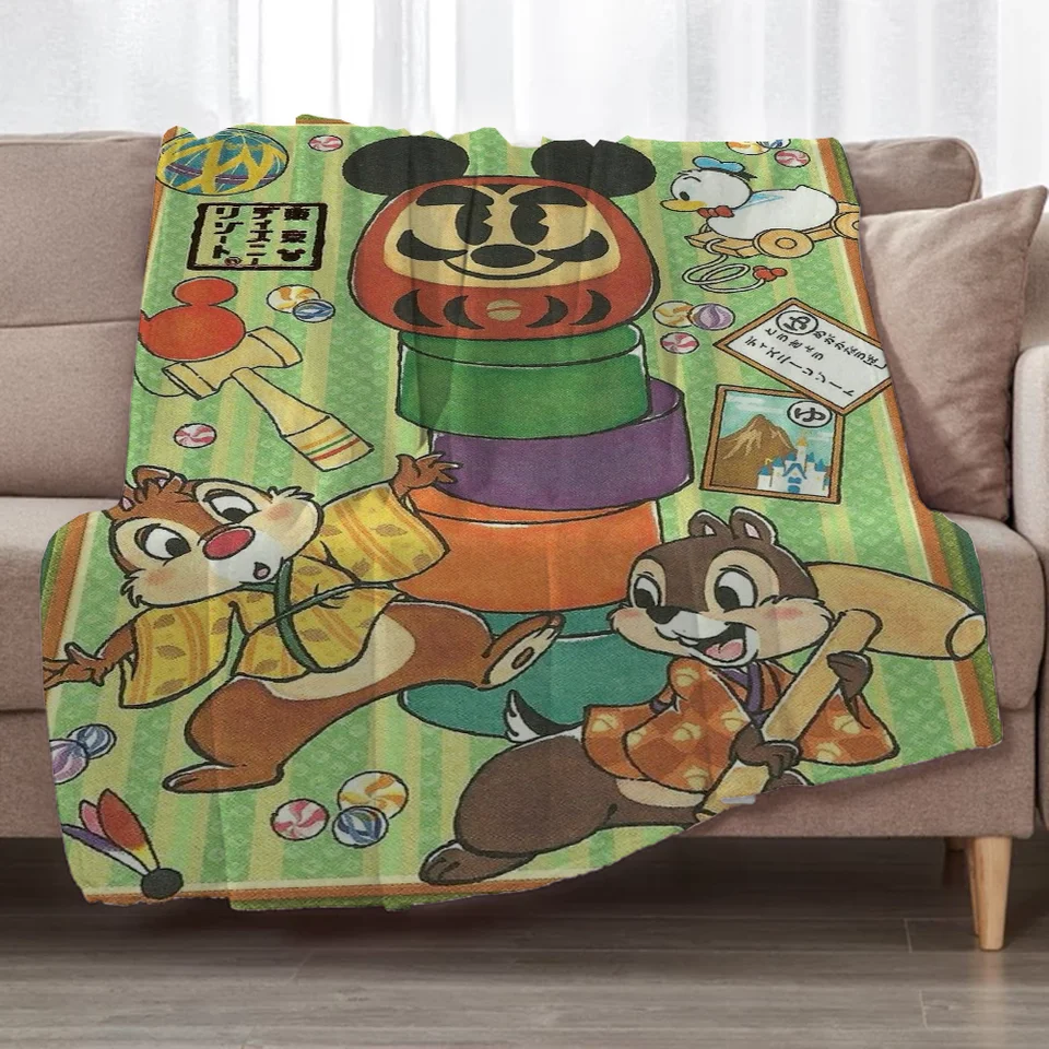 Chip-Dales Chladiaca prikrývka načrtávajúca sa mäkké prikrývky pre dekoratívne pohovky Halloween s dvojlôžkovými prikrývkami a posteľami pretekára Plaid Cobija