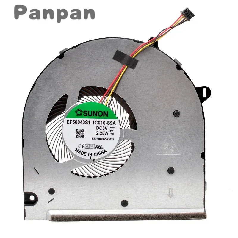 Chladiaci chladič chladenia CPU pre 15-DU 15S-GU 15S-GGE 15S-GG 15S-DU NS85B23 18J34 EF50040S1-1C010-S9A SPS L52034-001