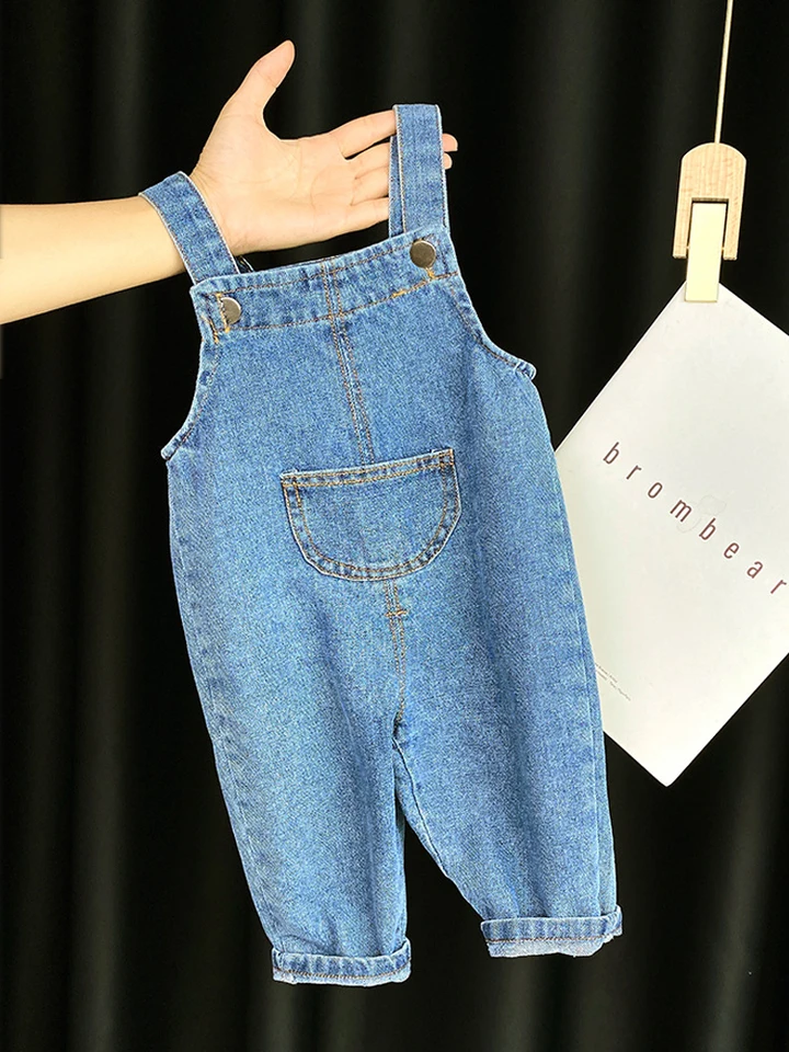 Chlapček Solid Denim Metrys Child Jean podradie nohavice detské detské oblečenie detské deťmi jesenné dievčatá oblečenie