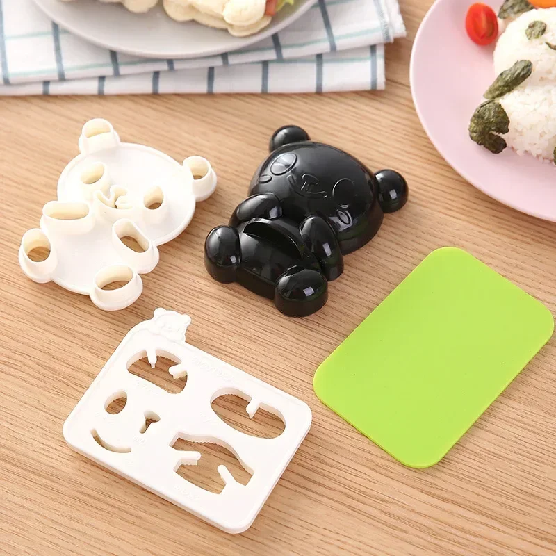 Chlieb v rezačke panda 1 výrobca detských koláčov 4 ryžová sendvičová forma KC0819-1 toast DIY