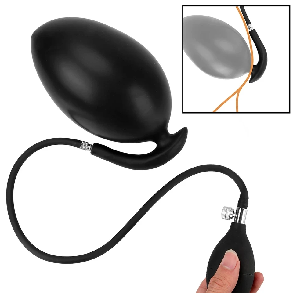 Choďte von silikón nafúknutý super veľký análny dildo pump pump buttplug dilatátor prostaty Massager Extender dilatador sexuálne hračky