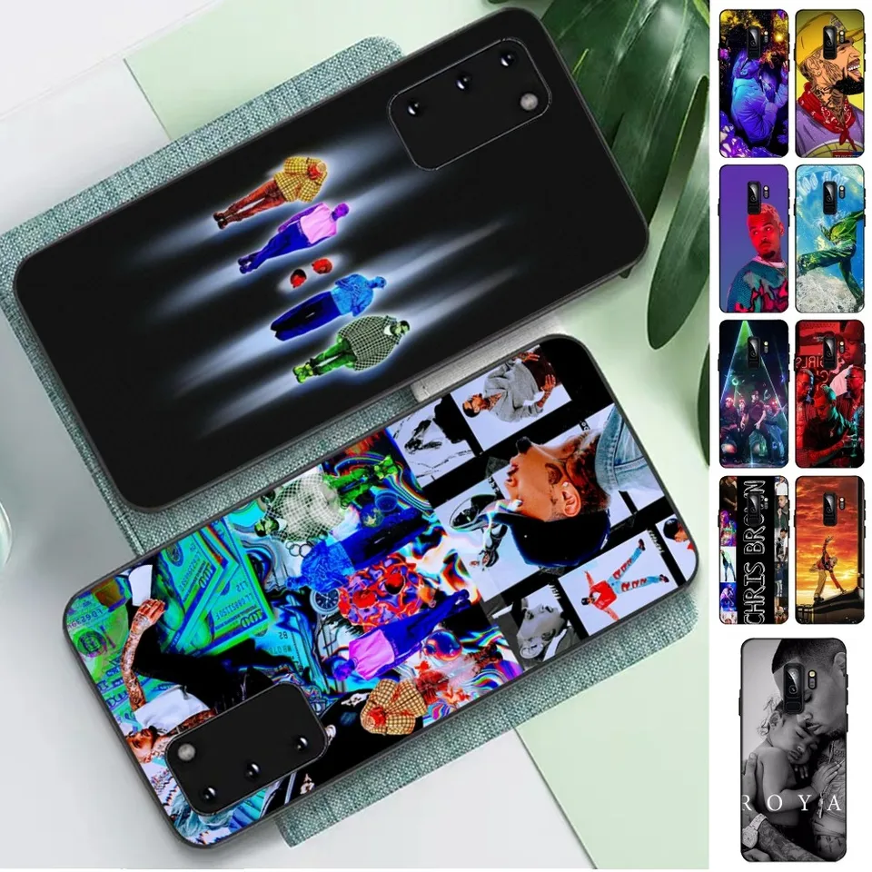 Chris Brown 11 Rapper Singer Telefón pre Samsung S 9 10 20 22 23 23 30 24 Plus Lite Ultra Fe S10lite Fundas