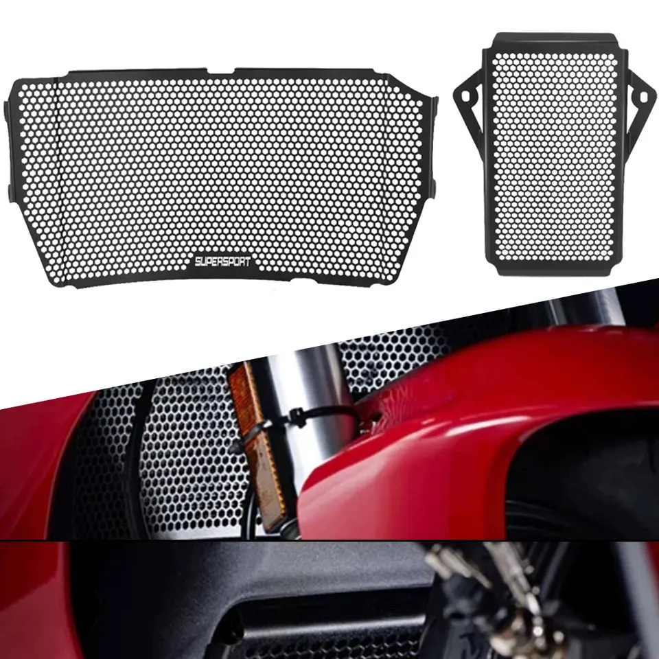 Chránič chladiča chladiča chladiča pre Ducati SuperSport 950 950S 2021 2022 2023 2024 SuperSport/S/939/939S 2017-2020