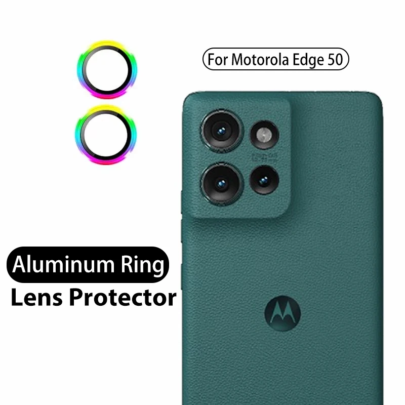 Chránič krúžku fotoaparátu pre Motorola Edge 50 50Ultra 50fusion 50pro 40 NEO 5G Kovové šošovky sklo kryt kryt Film Edge40neo 50 Pro