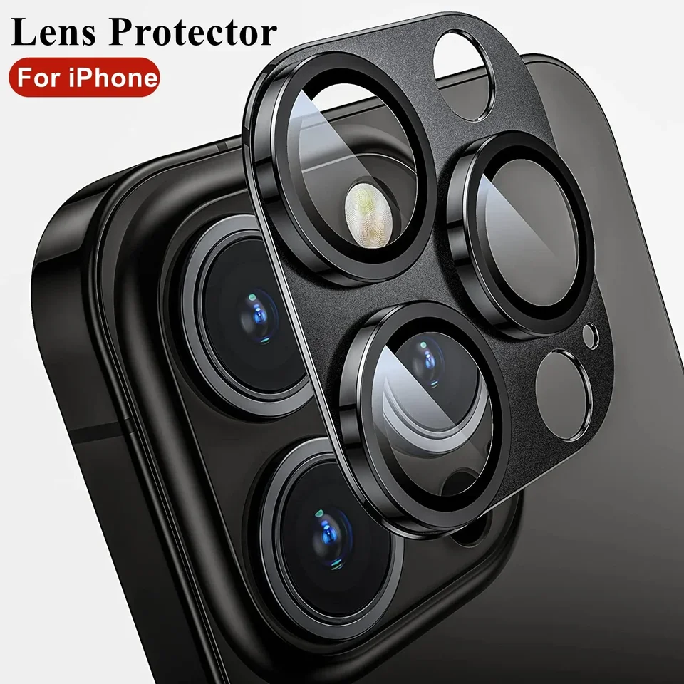 Chránič objektívov s úplným krytom pre iPhone 14 Pro Max Temperované sklo pre iPhone 11 12 13 15 Pro Max Mini Camera Protector