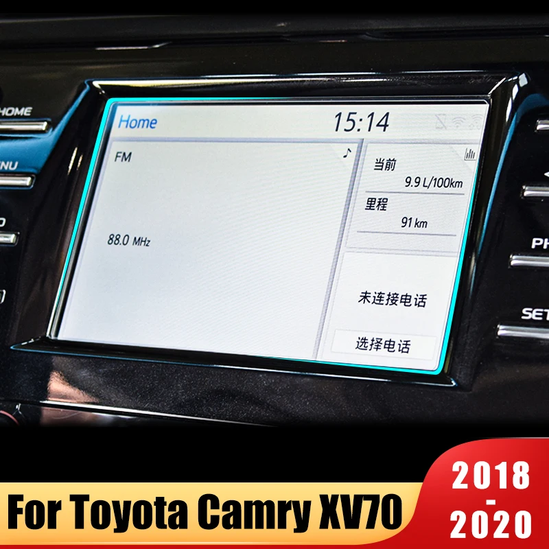 Chránič obrazovky automobilov pre Toyota Camry 70 XV70 2018 2019 2020