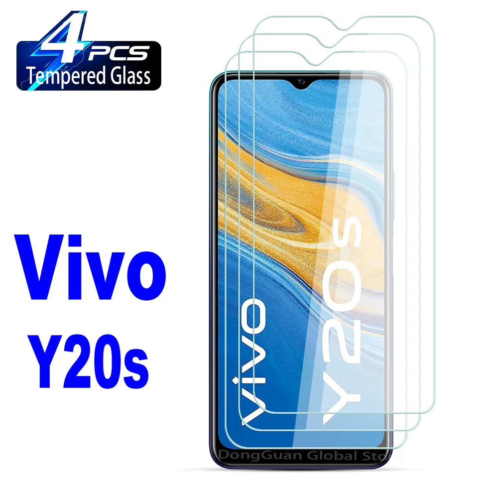 Chránič obrazovky HD pre Vivo Y20S Y20A Y20G 2/4KS 9H Temperovaný sklenený film
