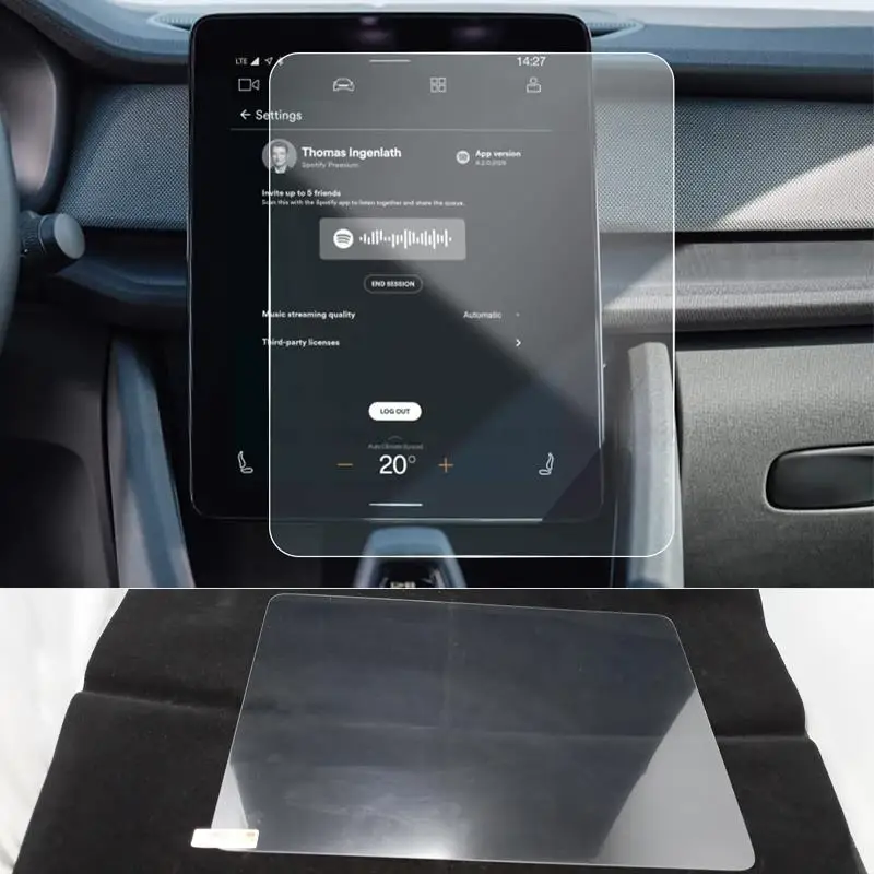 Chránič obrazovky pre navigačnú obrazovku pre Polestar 2 2021 2022 11,15 palca Automatické príslušenstvo automobilový infotainment stereofónny displej