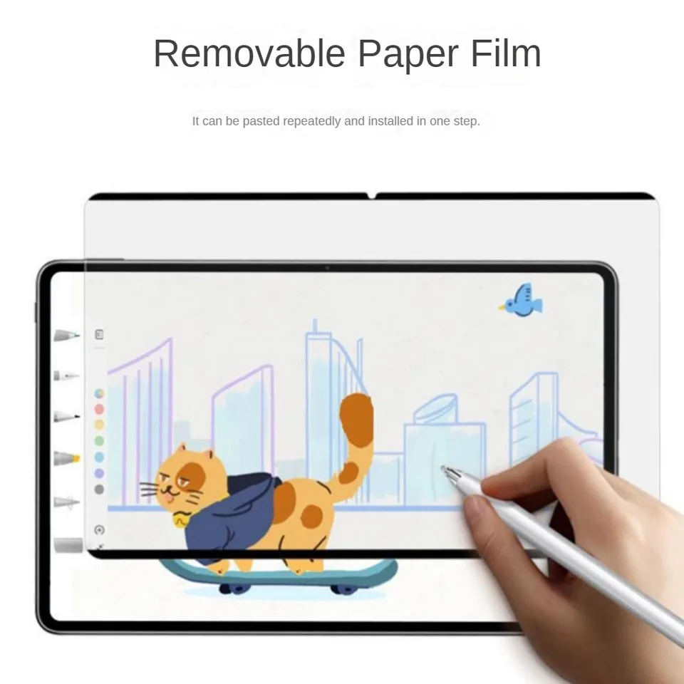 Chránič obrazovky s magnetickým papierom pre chránič Samsung Galaxy Tab S7 S8 S9 Plus Fe Screen Films for Galaxy Tab S9 S8 Ultra ochrancovia
