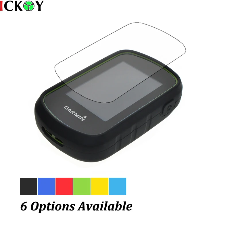 Chráňte kremíkové puzdro + Film Chrániče obrazovky pre turistiku GPS Garmin Etrex 25 35 35T Príslušenstvo