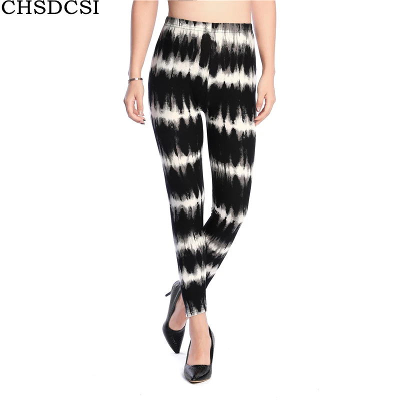 Chsdcsi tlačené legíny Ženy Vysoký pás Pohanky cvičiť leginy športové tenké nohavice pružné fitness leggin cvičenie legging