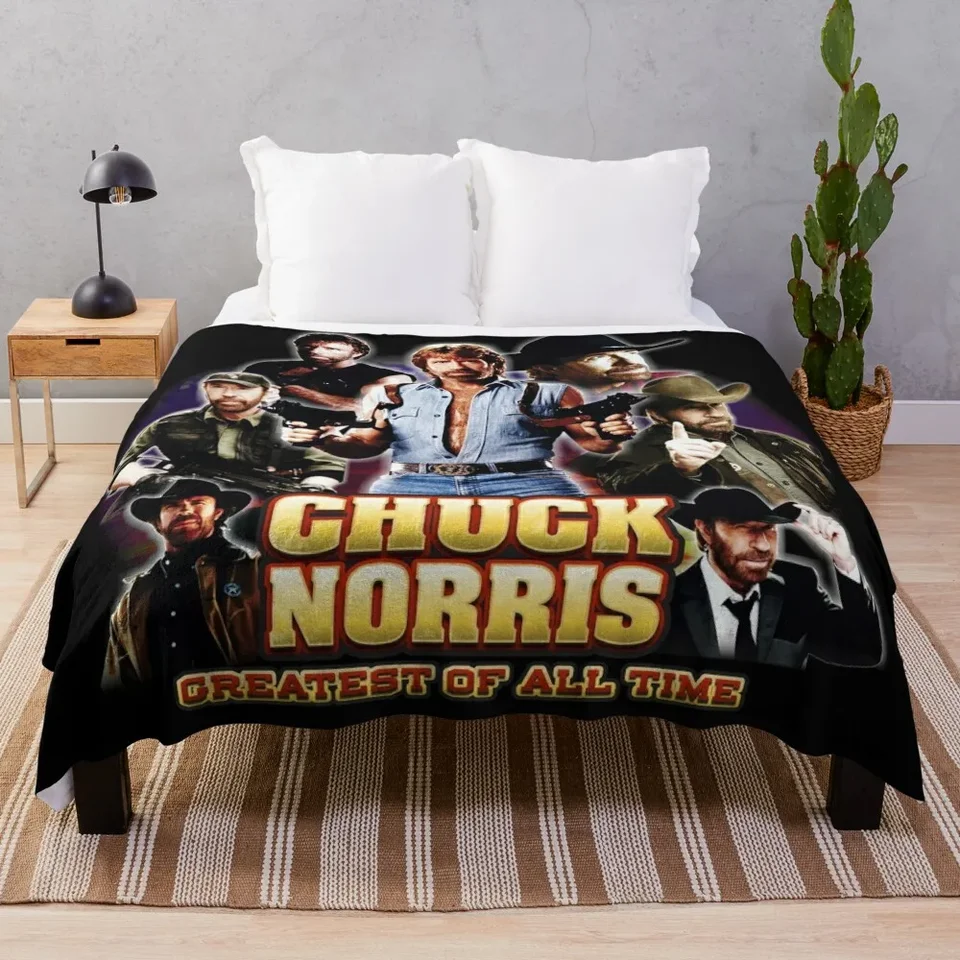 Chuck Norris Goat hodiť prikrývky na vlasy