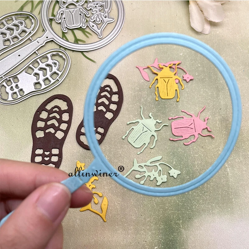 Chytanie hmyz papuče kovové rezanie matrici šablón Die Cut for DIY Scrapbooking Album Paper Card Relifeding