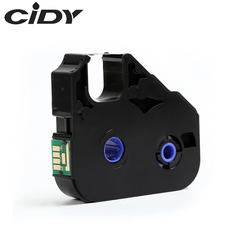 Cidy 1pcs MK-RS100B Kompatibilná atramentová stuha Cassette ID tlačiareň MK1000, MK2000, MK1100, MK2100, MK1500, MK2500, M-11C, M-1stdd