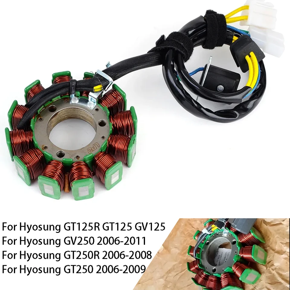 Cievka statora pre Hyosung GV250 GT250R GT250 GT125R GT125 GV125 GV GT 125 250 250R 2002-2010 32101HG5100 32100HG5100