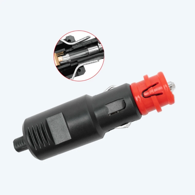 Cigareta adaptéra Cigaret Zapaľovač zástrčky konektor napájacieho výstupu vodotesná pre elektronický hnací zapisovač 12v-24V d7ya