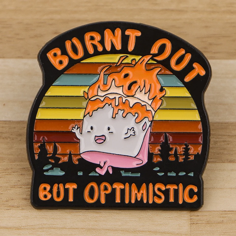 Citáty ENAMEL PIN HIRGES ODDEKY NA BACKPACK BOOCHES PRE ŽENY MEN MEN KAPEL PIN módne šperky Cosplay