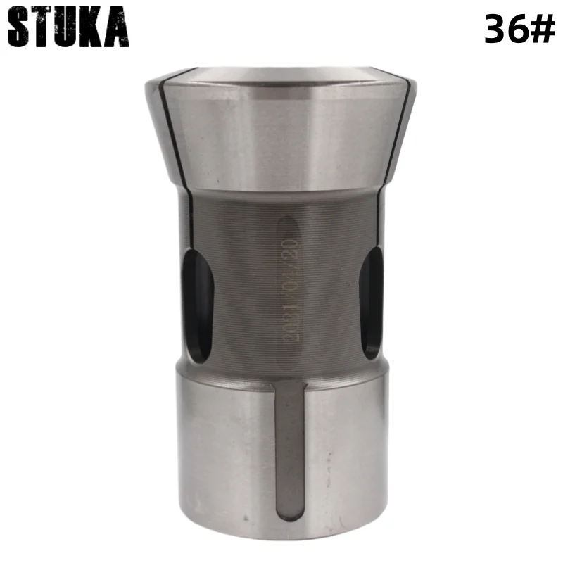 CK36# Typ okrúhly otvor CNC Lathe Back Pull Collet Spring Steel High Precision Chuck