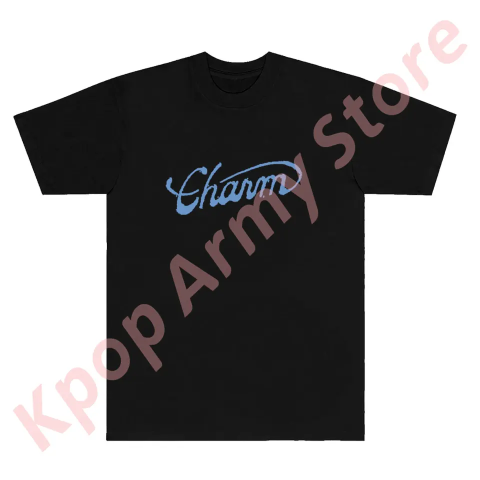Clairo Charm Text Tee Album New Logo Merch Tričká letné ženy Men módne príležitostné posádky krátky rukáv