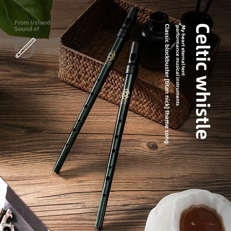 Clark Tin flauta v írskom rekordéri ústa píšťalky Flauta Straight Woodwind Hudobné nástroje Profesionálny záznamník pre dospelých