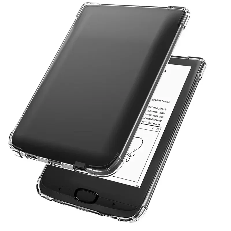 Clear TPU Back Cover for Funda Pocketbook 617 606 616 627 LE 632 Plus Aqua 628 633 Color 6 