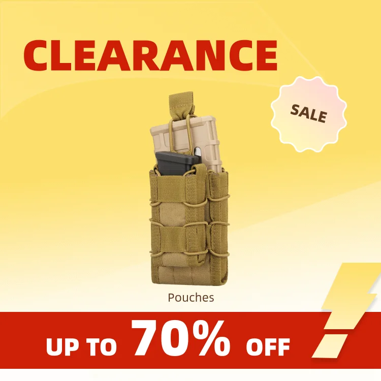 Clearance_molle Tactical Magazine Petouch Double Decker Single Airsoft Tactical Ar M4 Ar15 Pištoľ Pištoľ 9 mm magické vrecká na nosenie AC