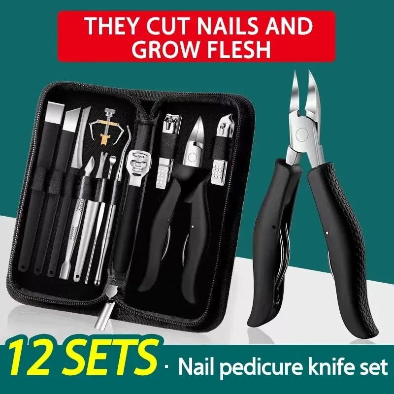 Clipper na nechty pre Paronychia Home Pedicure Tool Prenosný mužský manikúrny nôž s odumretými nožnicami kože