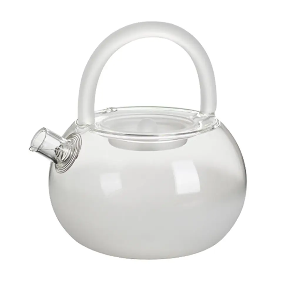 Clouds Fog Glass Teapot 780 ml Clear Creative Fine Mesh Tea Chunt pre domáce cestovanie