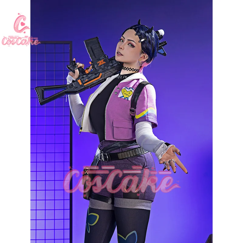 Clove Cosplay Game Valoš Cosplay kostým Valerant klinček Cosplay batoh žien kostýmov Valožník plus veľkosť