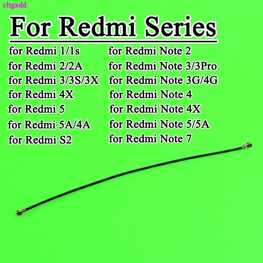 cltgxdd 1pcs pre Xiaomi Redmi Poznámka 7 6 5 4 Pro 6a 5a 4a 4x 3 S2 plus globálne WiFi anténne konektorový signál Flex kábla