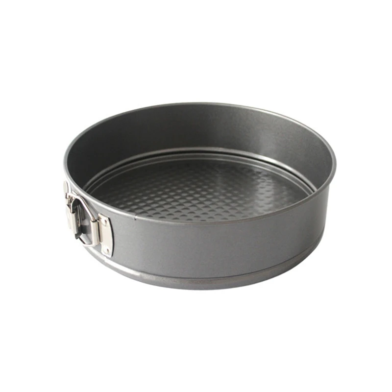 CM odnímateľné spodné spodné nelepivé kovové pečivo formy okrúhle koláč Pan Bakeware uhlíkové oceľové koláče formy kuchynské doplnky