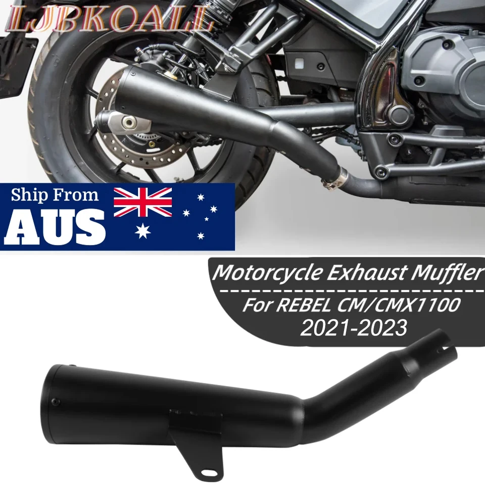 CM1100 CMX1100 Výfukový tlmič Motocykel Motocykel Motocykel Tlmikár upravený výfukový systém pre chvost pre Honda Rebel CM CMX 1100 2021-2024 2023