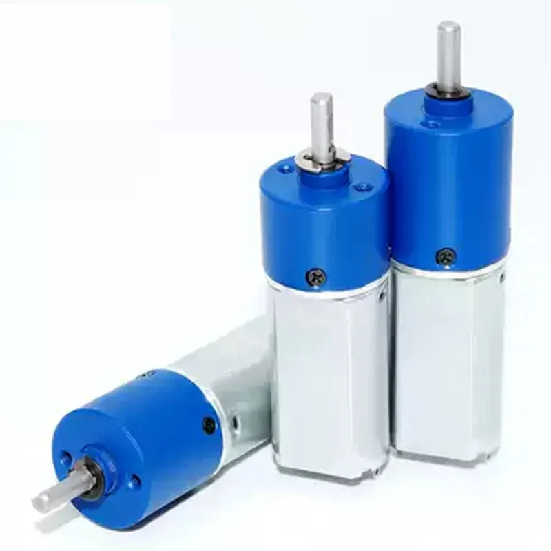 CM16-050 Miniatúrny redukčný motor DC Všetky kovové planétové prevodovka 16 mm redukčný motor Nízka rýchlosť 12V