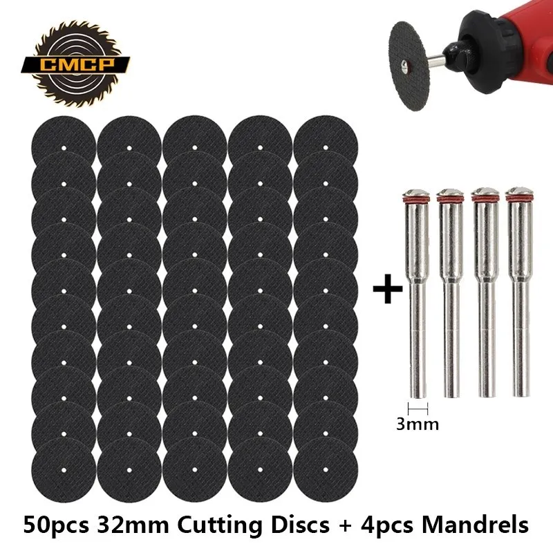 CMCP BRUSIVE CURTING Disk 32 mm s tŕňmi brúsnymi kolesami pre dremelské prísady kovových rezov rotačných nástrojov píl