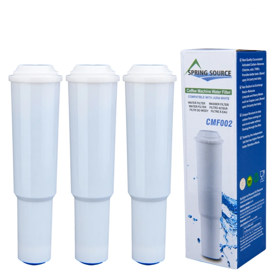 CMF002 Kávový stroj Výmena vodného filtra pre Jura Clearyl White 64553 7520 60209 68739 62911 F7 vrátane rôznych modelov