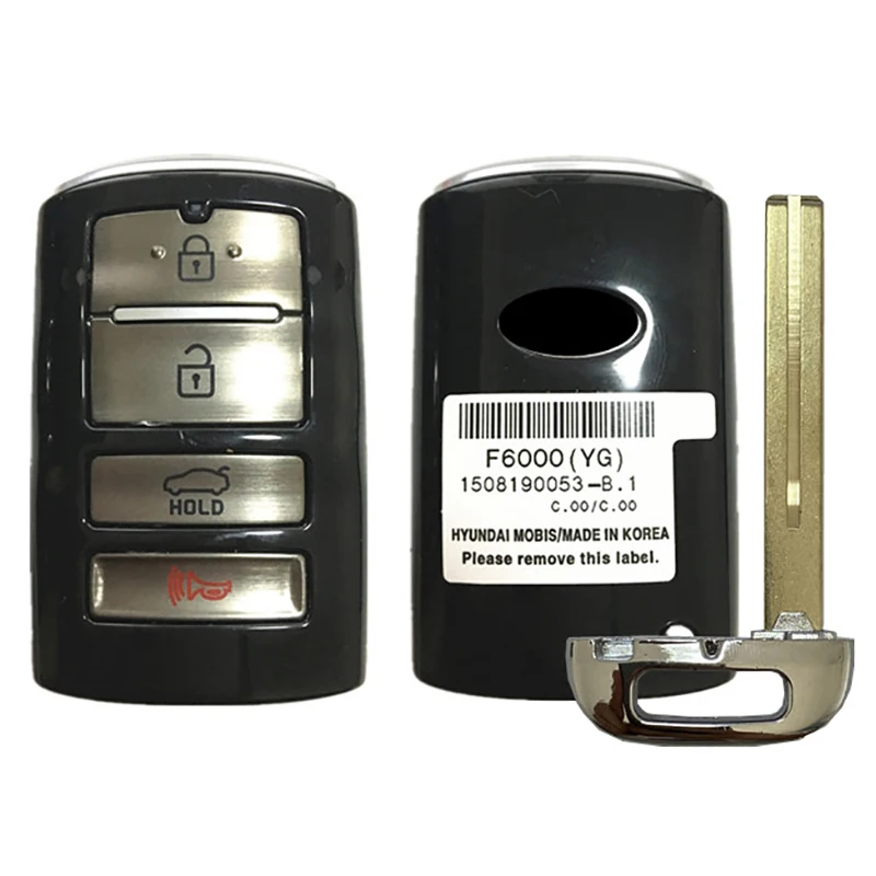 CN051041 Originálny diaľkový inteligentný kľúč FOB pre Kia Cadenza K7 2016 Vložte FOB 95440-F6000 Auto Smart Card Remote so 433 MHz 47Cip