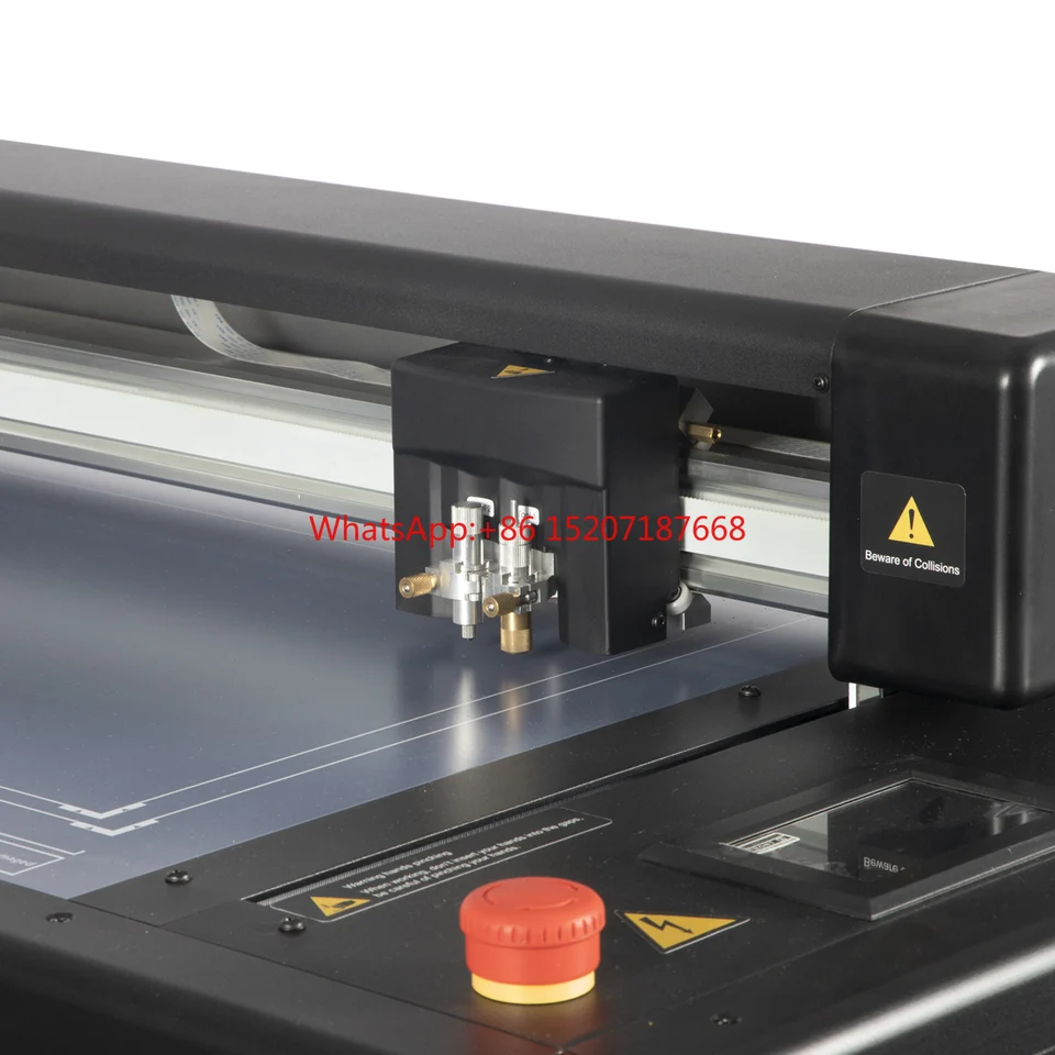 CNC Digital Box Cutting Stroj na výrobu stroja pre vlnitú sivú dosku, kartón, kartónový rezací rezač