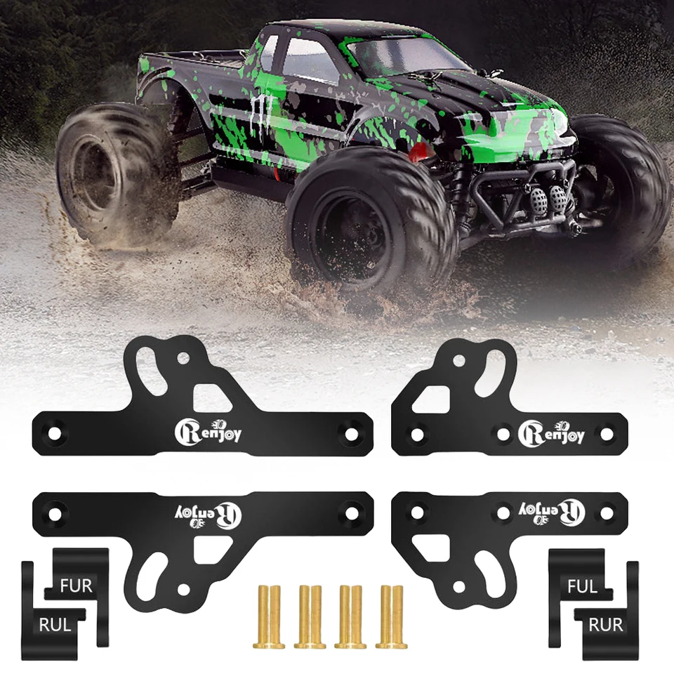 CNC držiak na tlmič hliníka pre tlmič pre SCX24 1/24 RC Crawlerových častí držiaka držiaka tlmiča držiak na držiak na držiak na tlmič