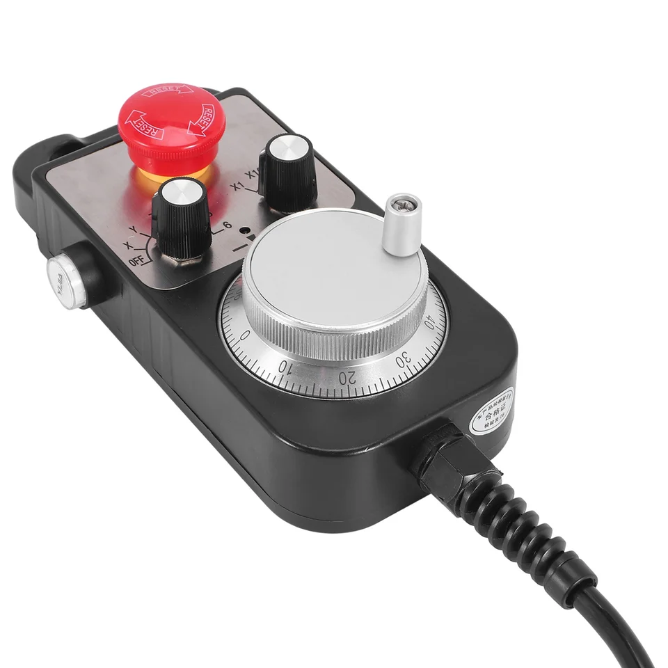CNC generátor impulzov 6 osí 6 Axis MPG Pendant Handwheel pre Fagor GSK Siemens Mitsubishi Fanuc System 5V manuálny generátor impulzov generátor impulzov