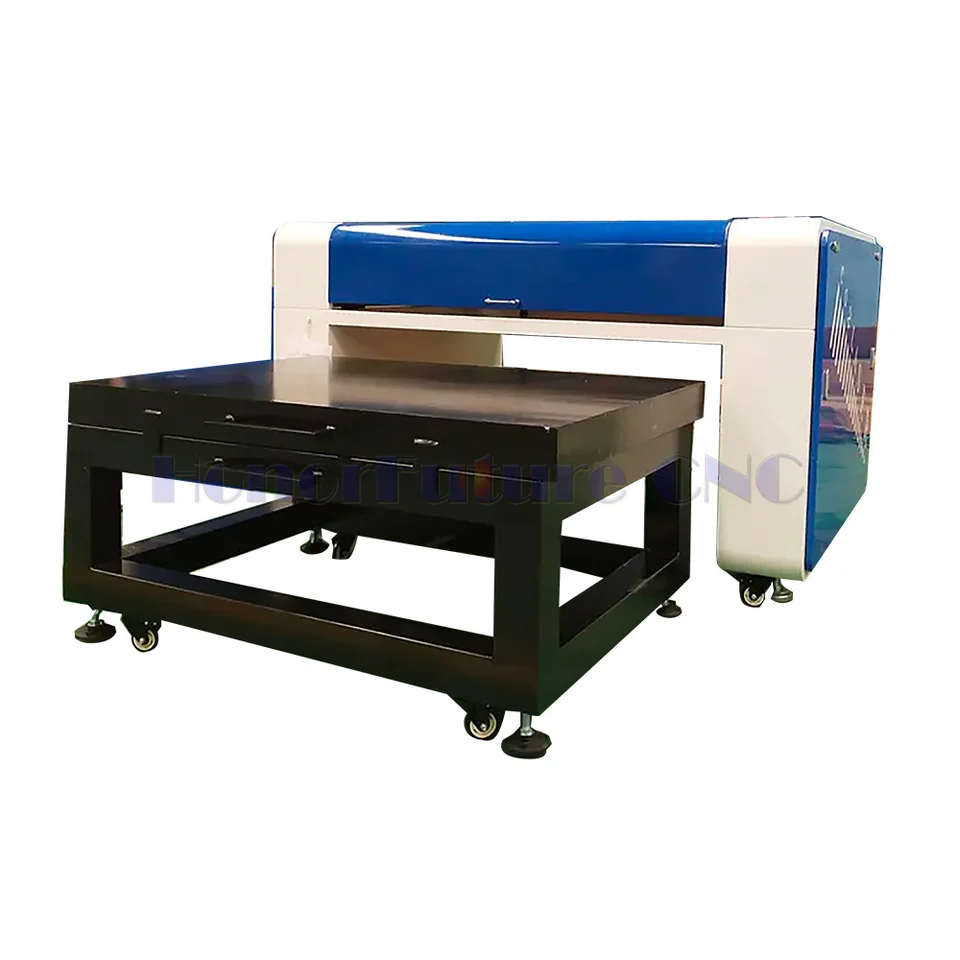 CNC gravírovací stroj pre kamenný mramor 6090 laserový strihový stroj 90W ceny